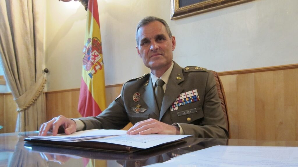 El general Aroldo Lázaro, al frente de la misión de la ONU en el Líbano.