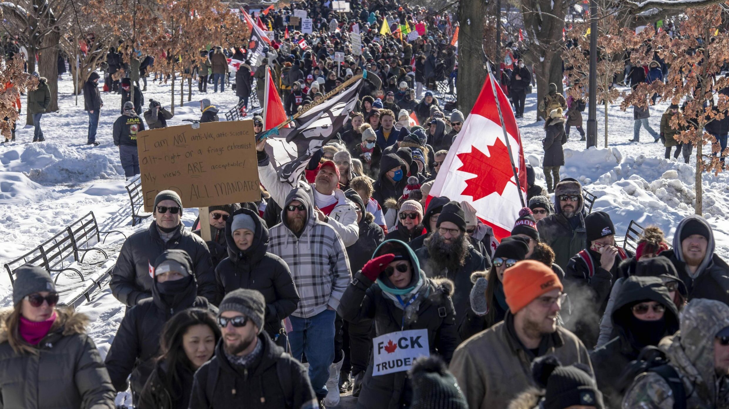 La capital de Canadá declara el estado de emergencia por las protestas contra la vacunación