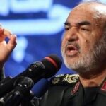 El comandante de la Guardia Revolucionaria de Irán, Hosein Salami