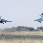 Eurofighters españoles en Bulgaria, en la misión de policía aérea ante Rusia