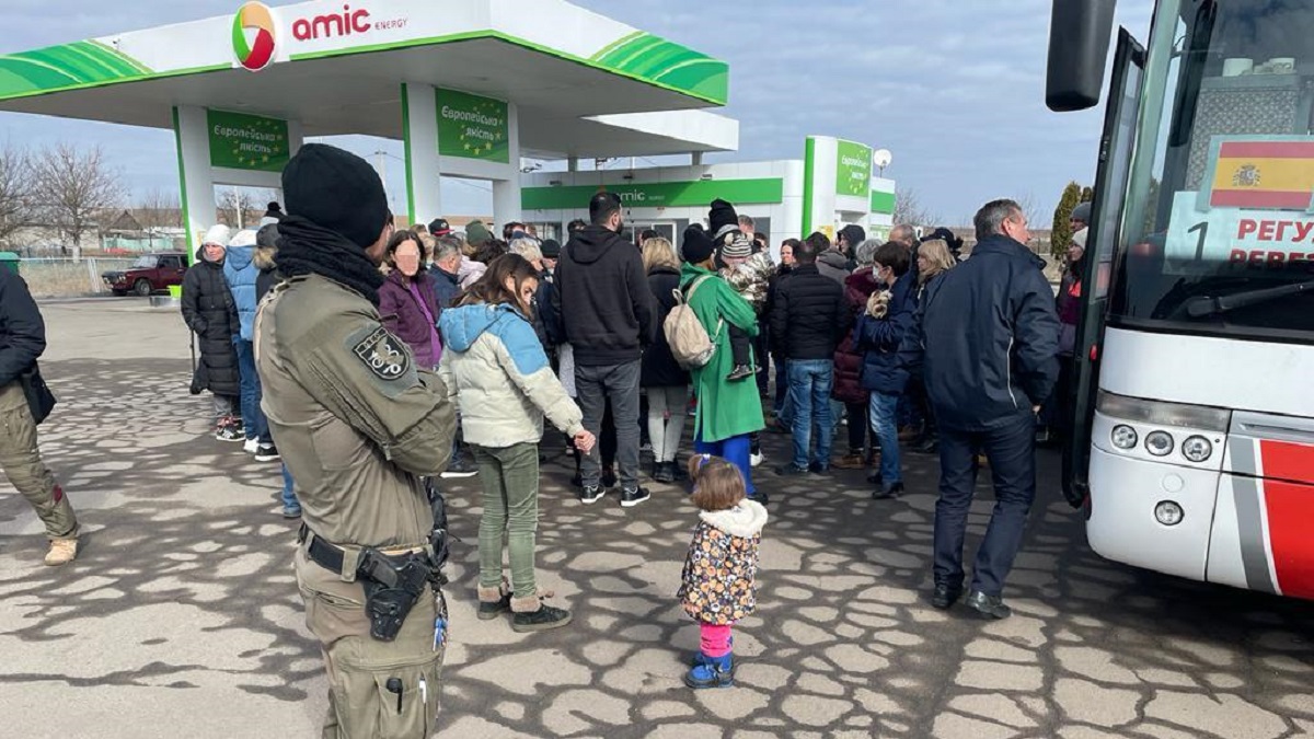 evacuacion españoles ucrania