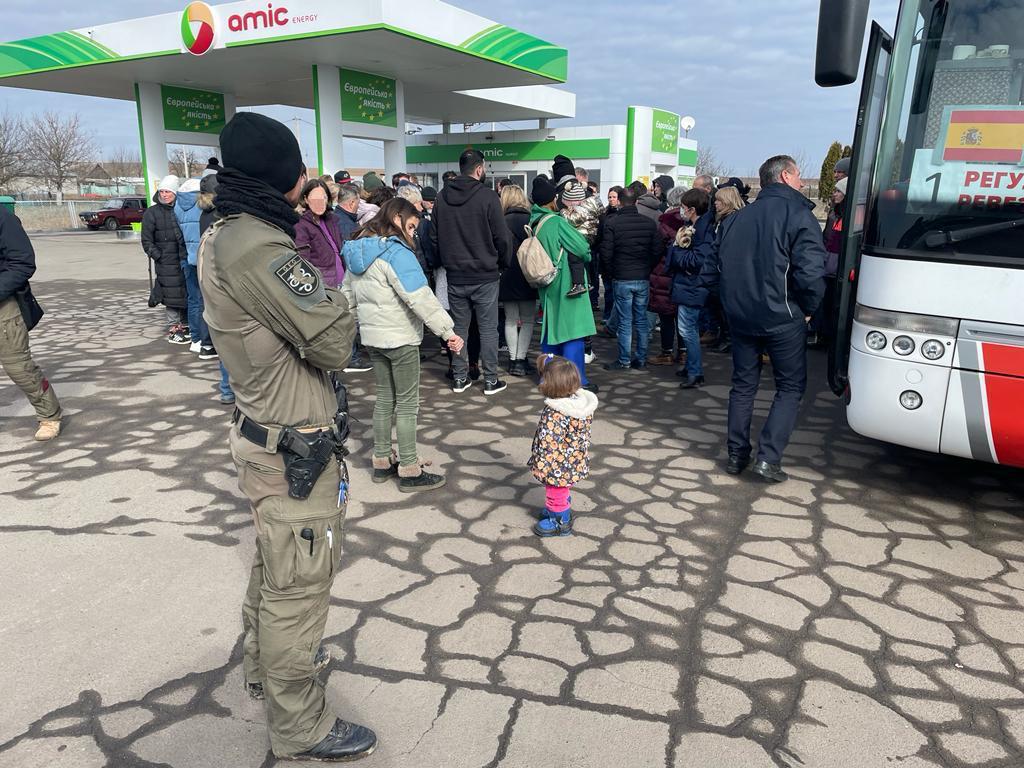 Evacuación españoles ucrania