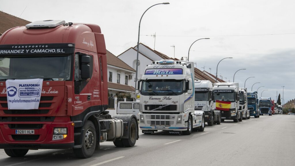 Vuelven las protestas de los transportistas