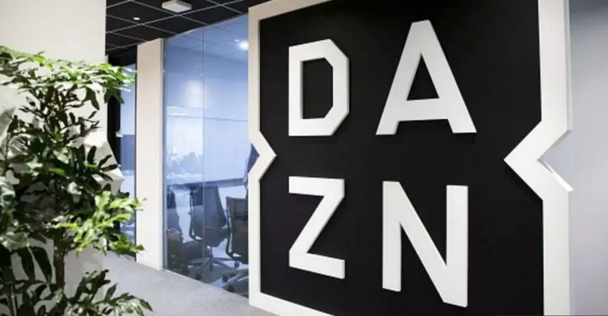 Imagen de la sede de DAZN en España.El dueño del grupo es Len Blavatnik.