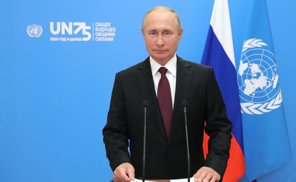 Vladímir Putin, en 2020