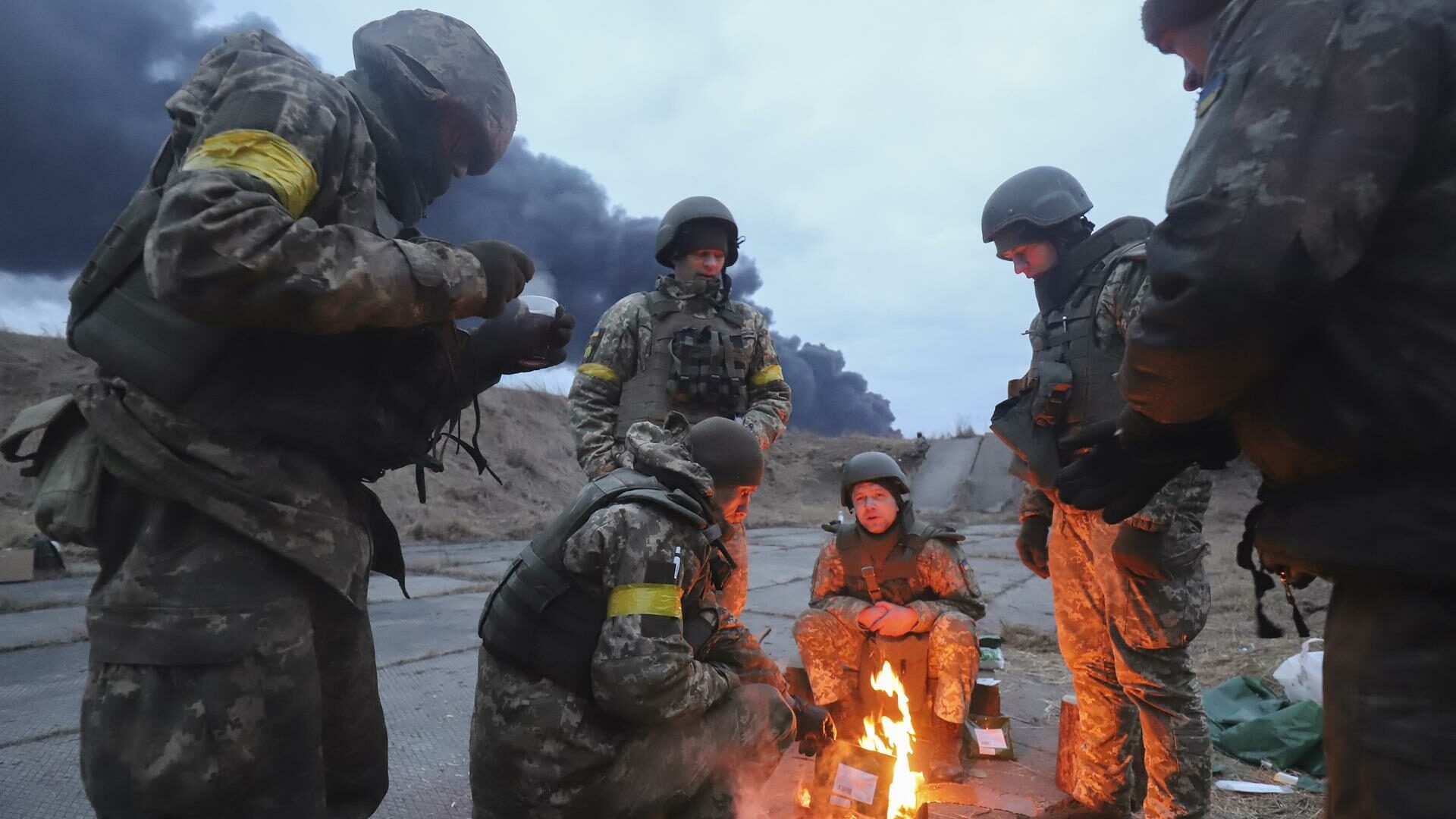 soldados ucranianos