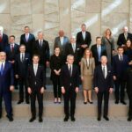 Llegada de los líderes de la UE y la OTAN a la cumbre en Bruselas