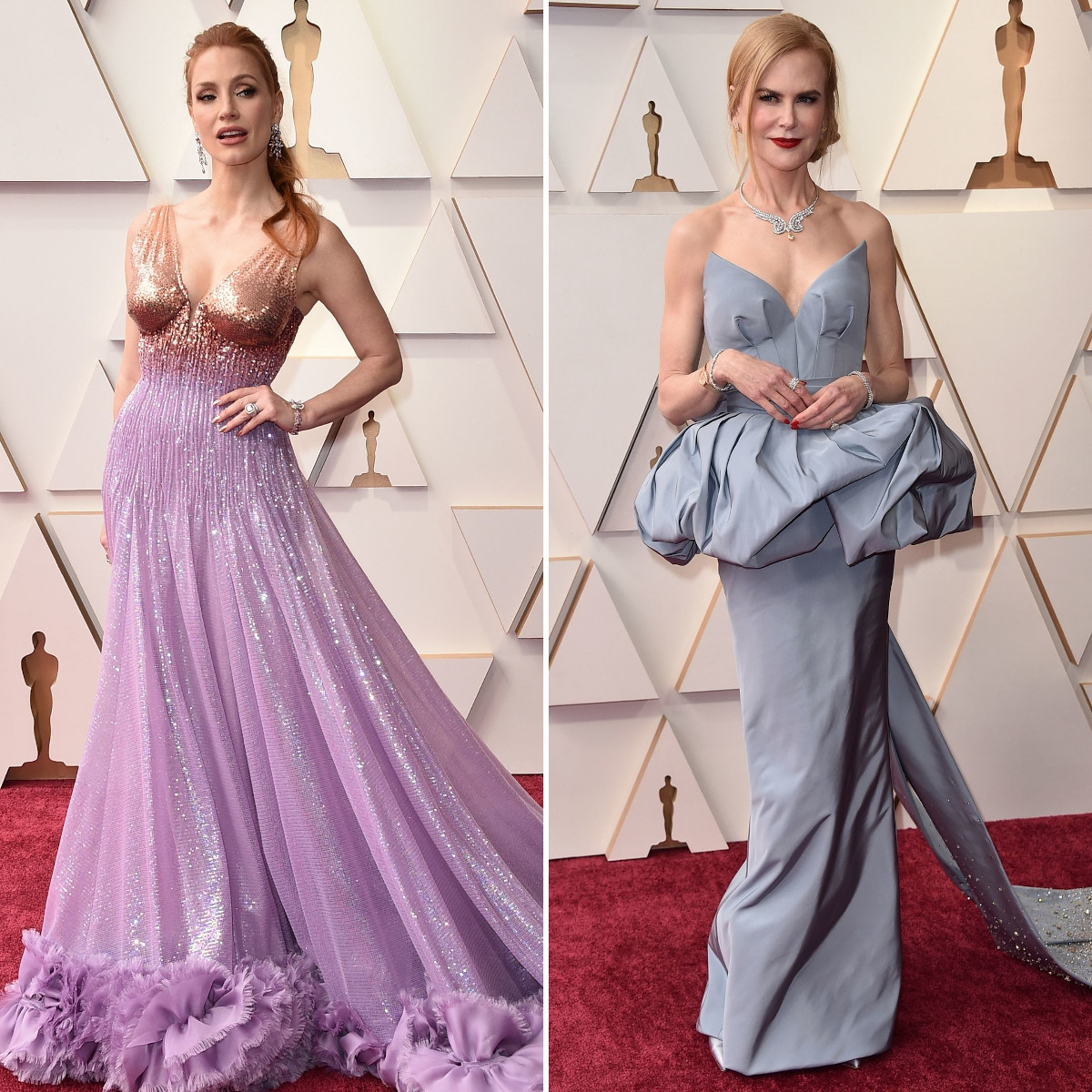 Premios Oscar 2022 todos los looks de la alfombra roja más glamurosa