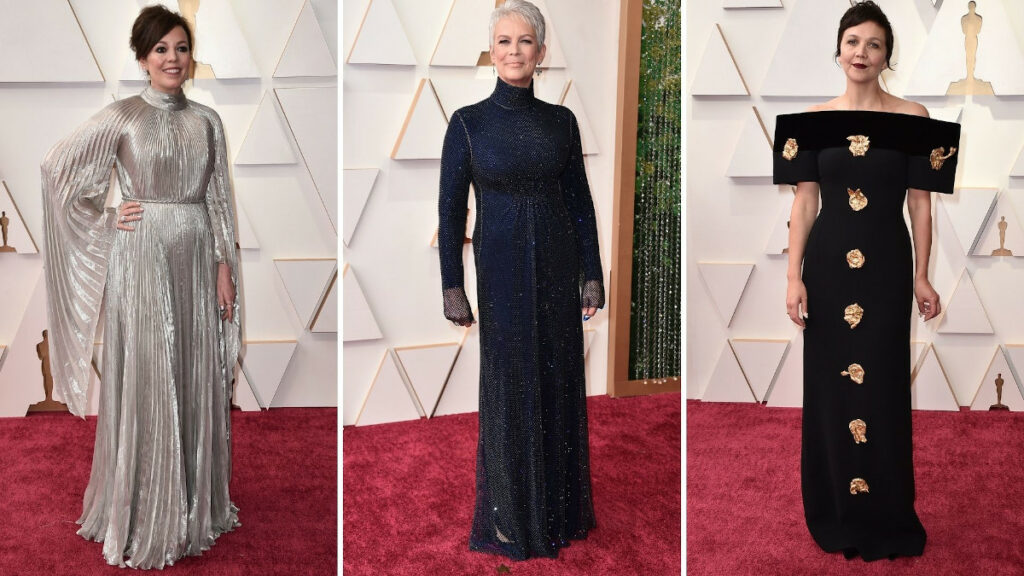 Alfombra roja de los Premios Oscar 2022: Olivia Colman, Jamie Lee Curtis y Maggie Gyllenhaal