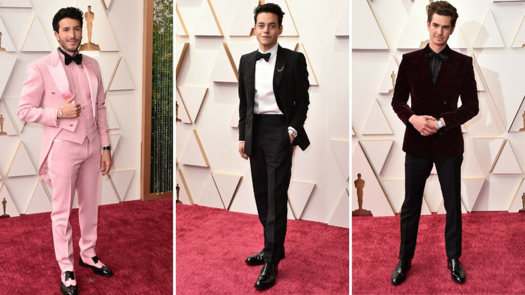 Alfombra roja de los Premios Oscar 2022: Sebastián Yatra, Rami Malek y Andrew Garfield