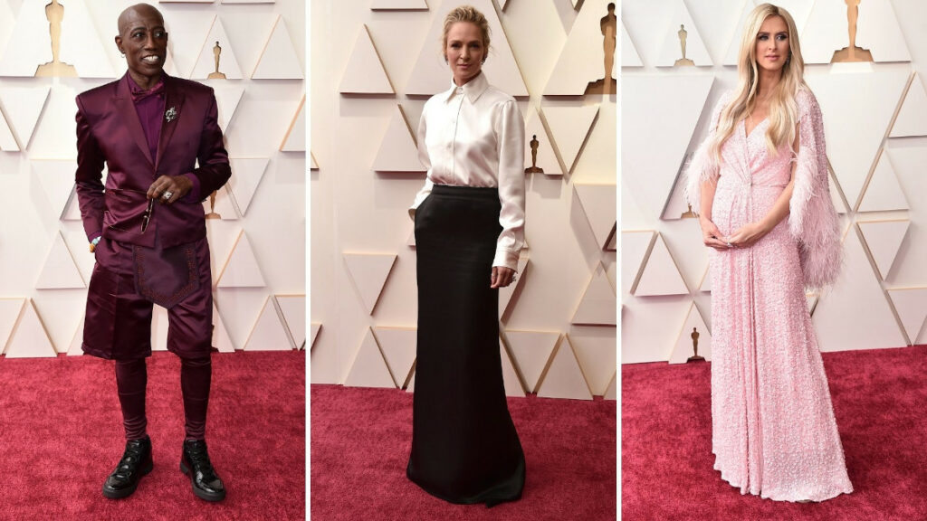 Alfombra roja de los Premios Oscar 2022: Wesley Snipes, Uma Thurman y Nicky Hilton