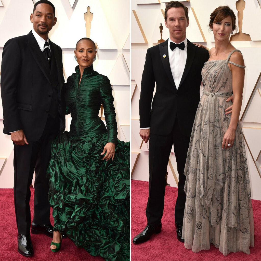 Alfombra roja de los Premios Oscar 2022: Will Smith, Jada Pinkett, Benedict Cumberbatch y Sophie Hunter