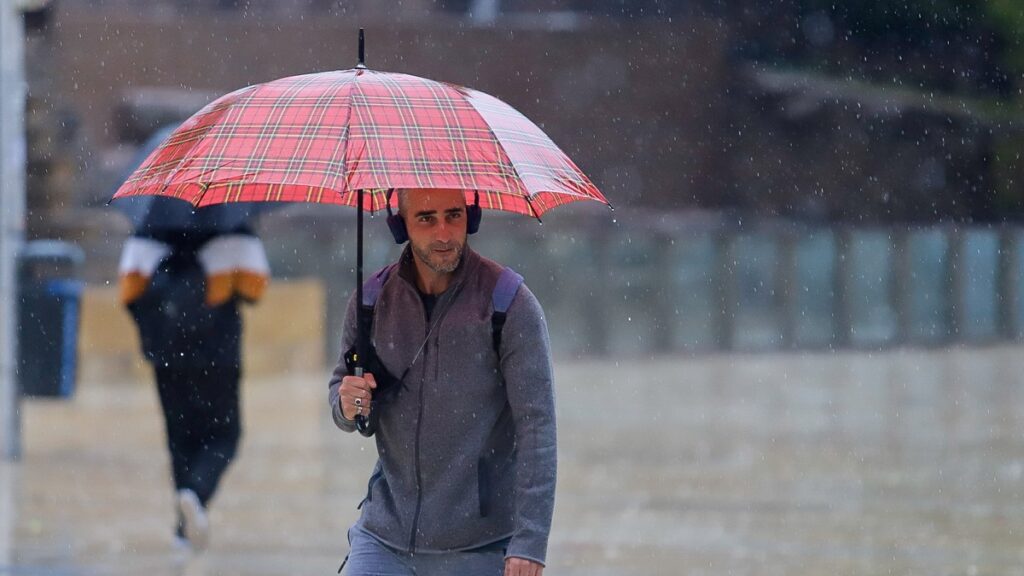 El tiempo hoy Aemet: nubosidad en todo el país con lluvias fuertes en diversas zonas para este jueves