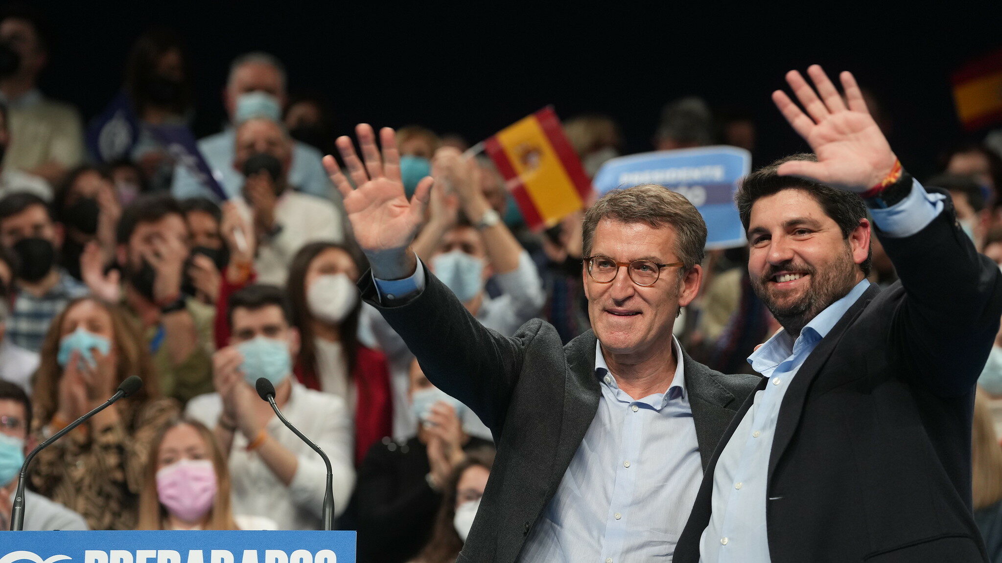 Feijóo tendrá que elegir en Murcia entre López Miras y una candidata apoyada por Valcárcel