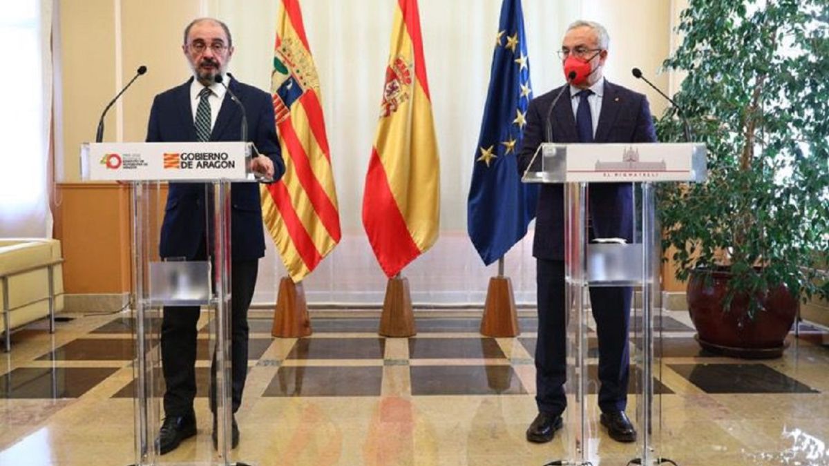 Lambán retirará a Aragón de las olimpiadas 2030 si no cambia la primacía de Cataluña