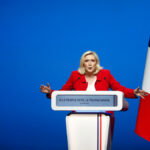 La ultraderechista francesa Marine Le Pen.