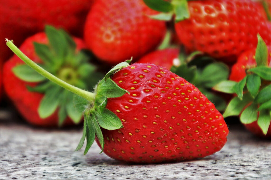 Frutas que debes comer si quieres adelgazar: fresa