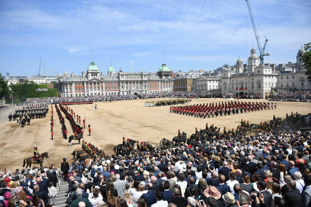 El desfile Trooping the Colour