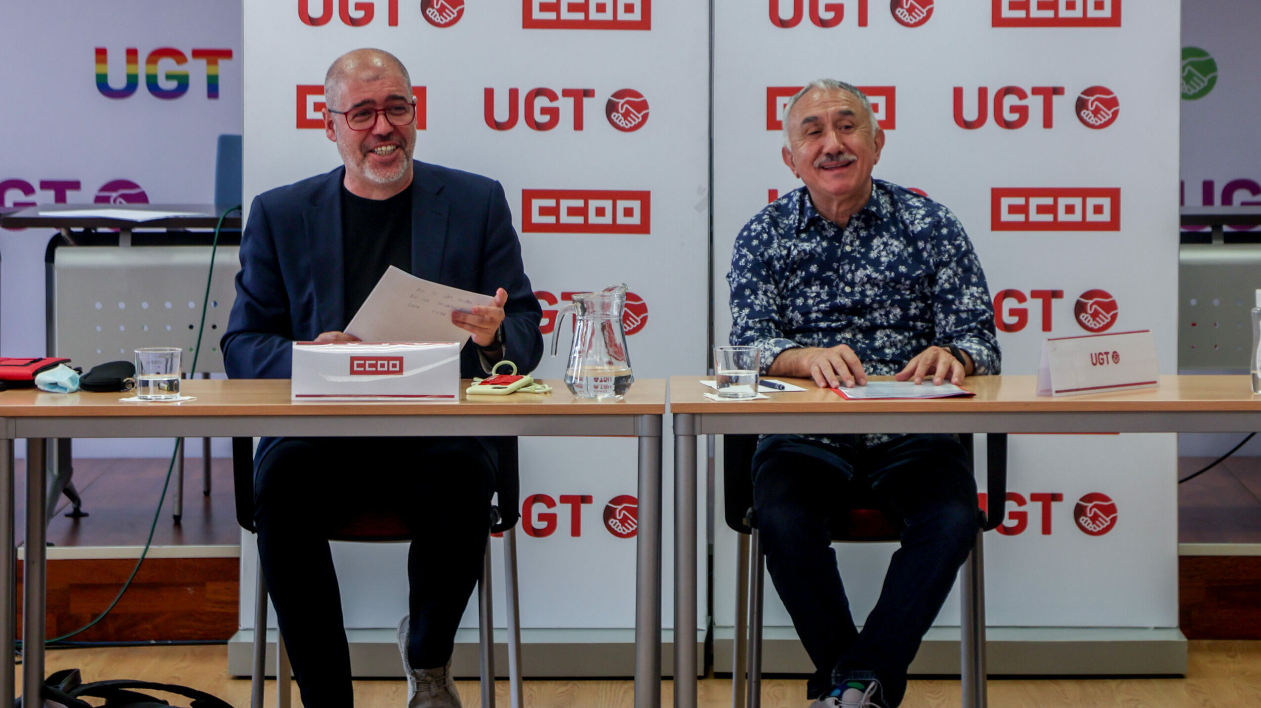 UGT y CCOO analizan la negociación de los convenios de empresa para impulsar el aumento salarial