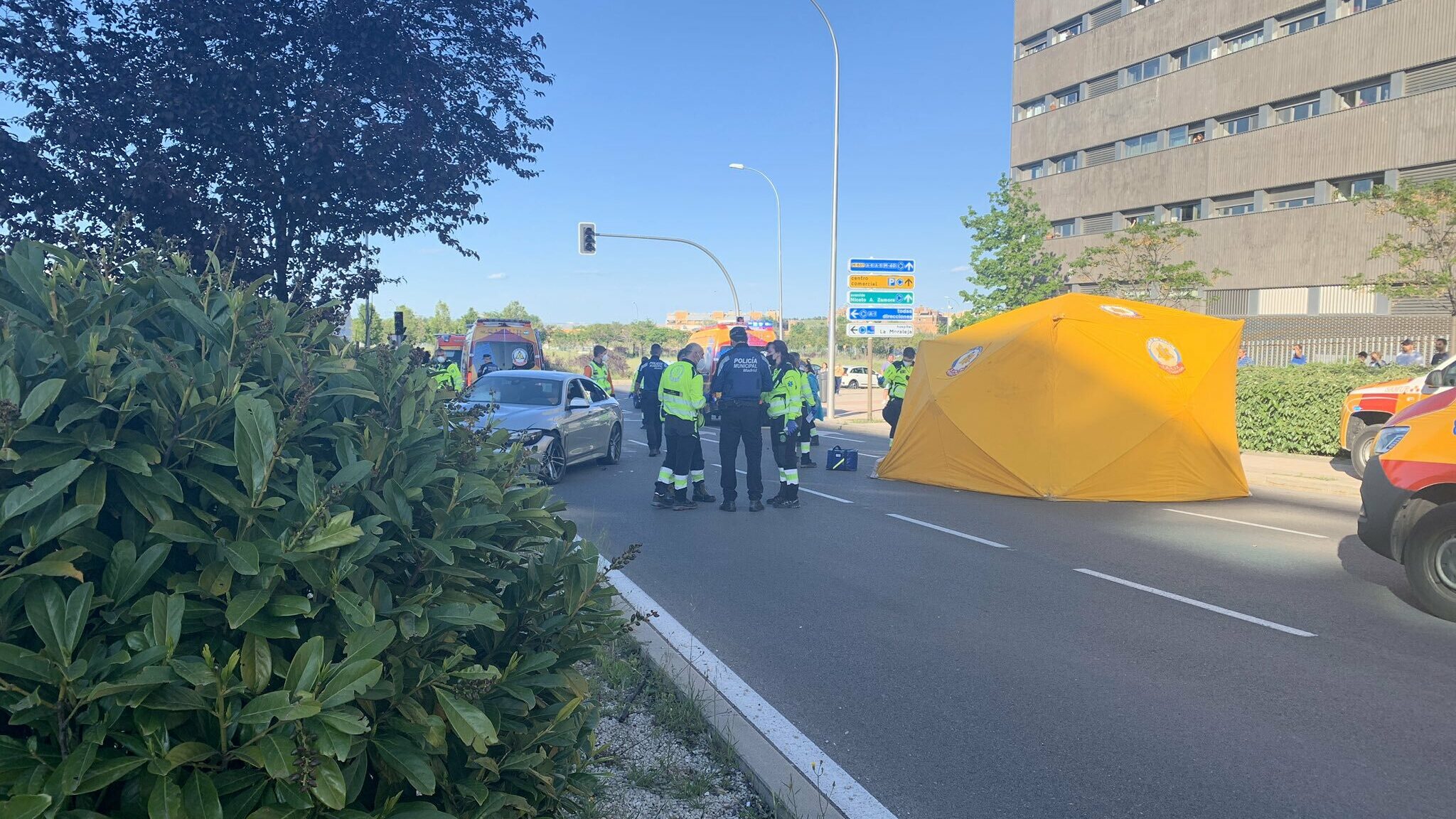 La conductora que atropelló a dos mujeres en Madrid conducía sin carné y bebida