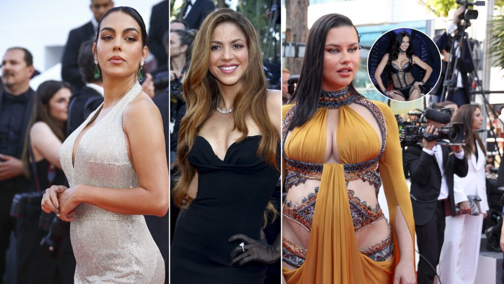 Georgina Rodríguez, Shakira, Adriana Lima y más famosas posan en el Festival de Cannes 2022