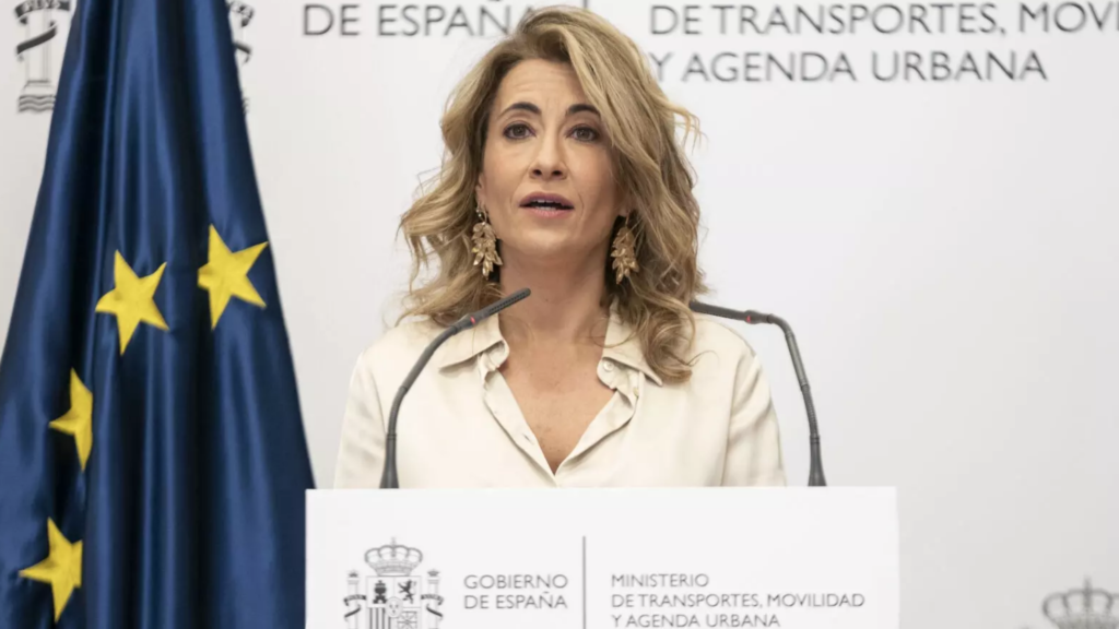 La ministra de Transportes, Movilidad y Agenda Urbana del Gobierno, Raquel Sánchez. (Vivienda)