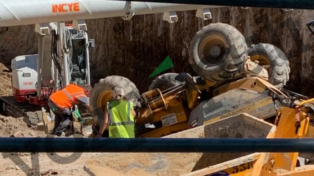 Muere un trabajador en unas obras en Madrid tras quedar atrapado bajo una excavadora