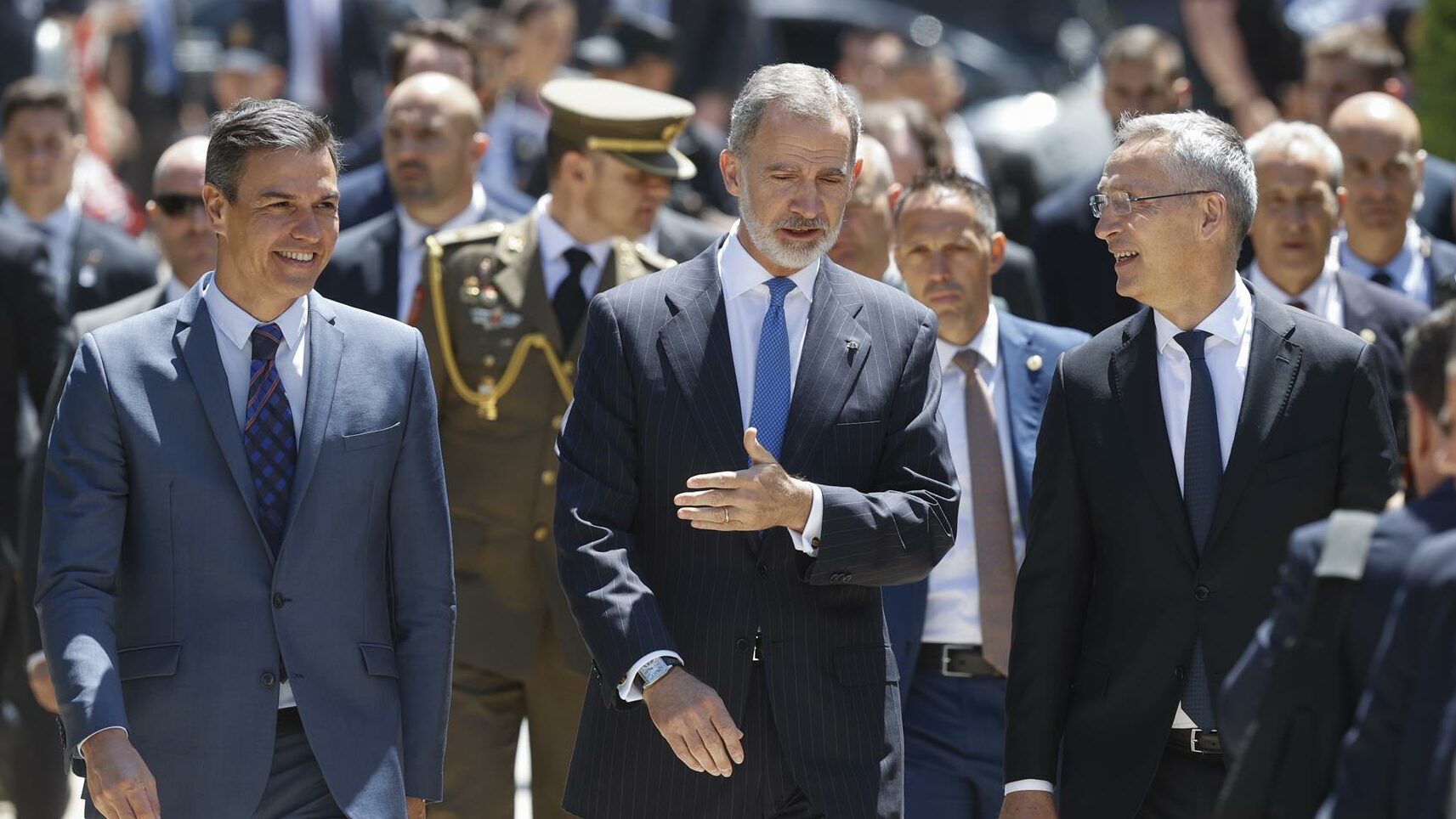 Stoltenberg reconoce la adhesión de España a la OTAN: "Juntos estamos preparados para defendernos"