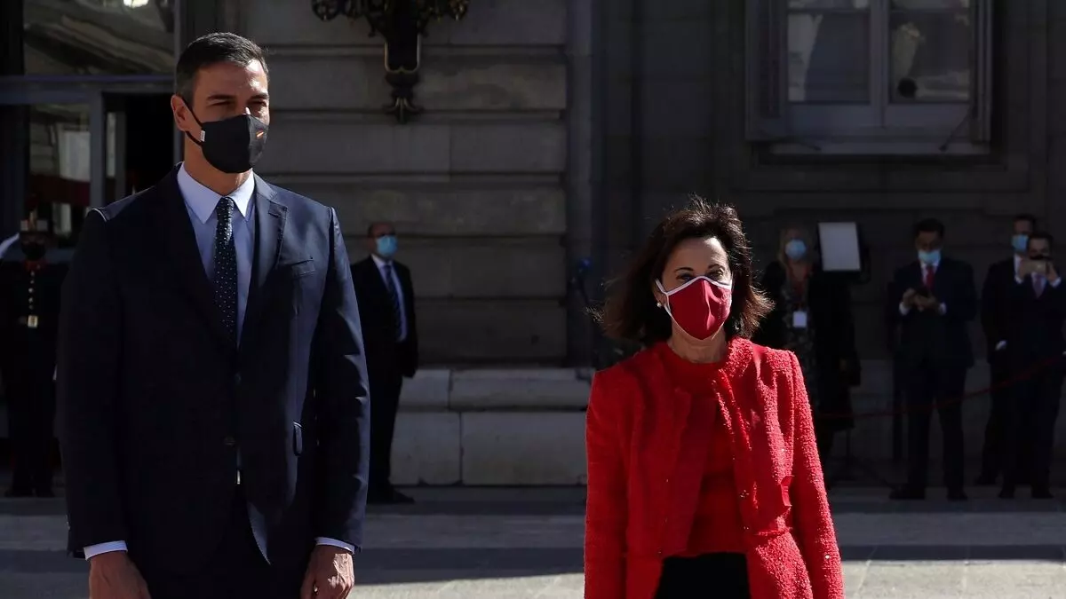 Pedro Sánchez y Margarita Robles