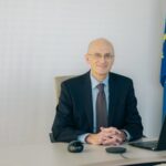 El presidente del Consejo de Supervisión del BCE, Andrea Enria