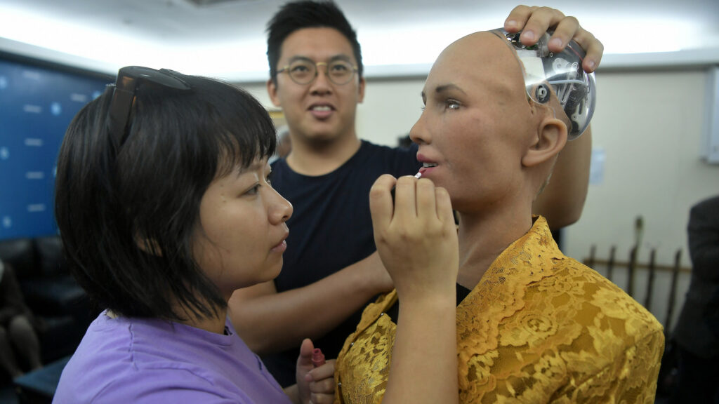 Crean piel humana viva para revestir robots