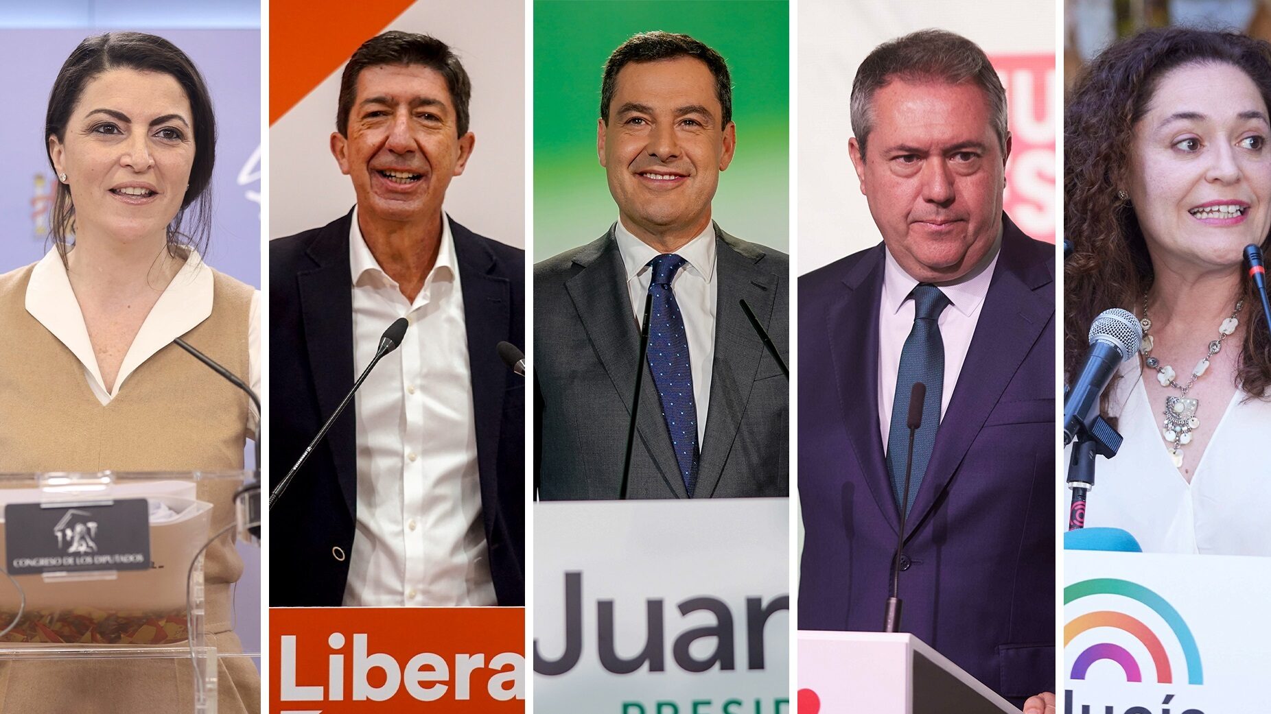 Moreno y Marín abren campaña en Sevilla, Espadas en Jaén, Nieto en Algeciras, Olona en Granada y Rodríguez en Jerez