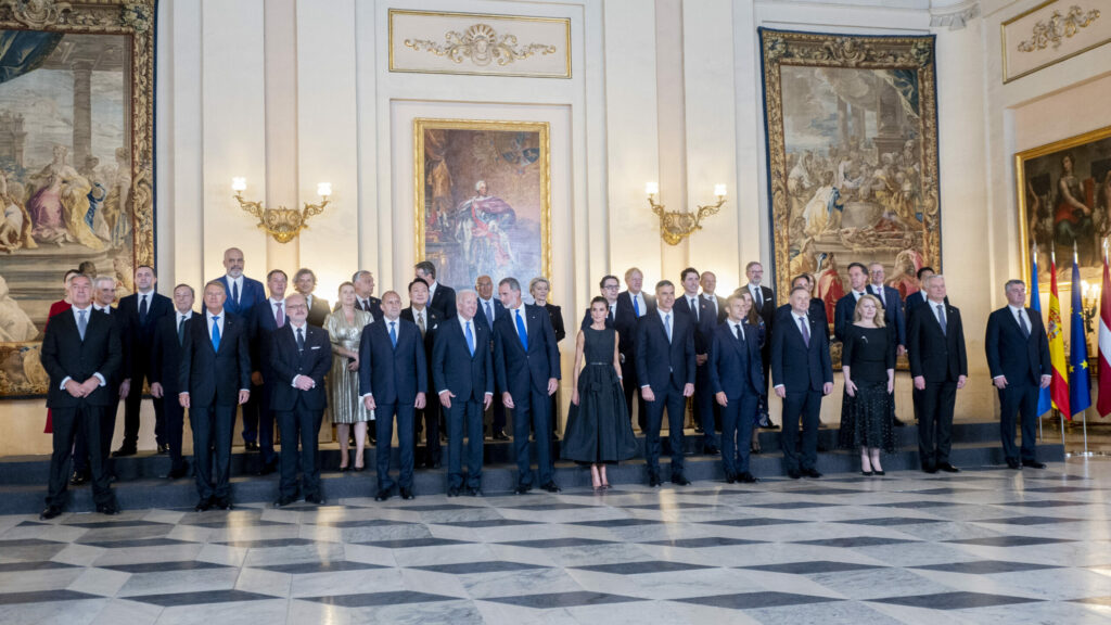 La cena oficial en el Palacio Real por la Cumbre de la OTAN en fotos