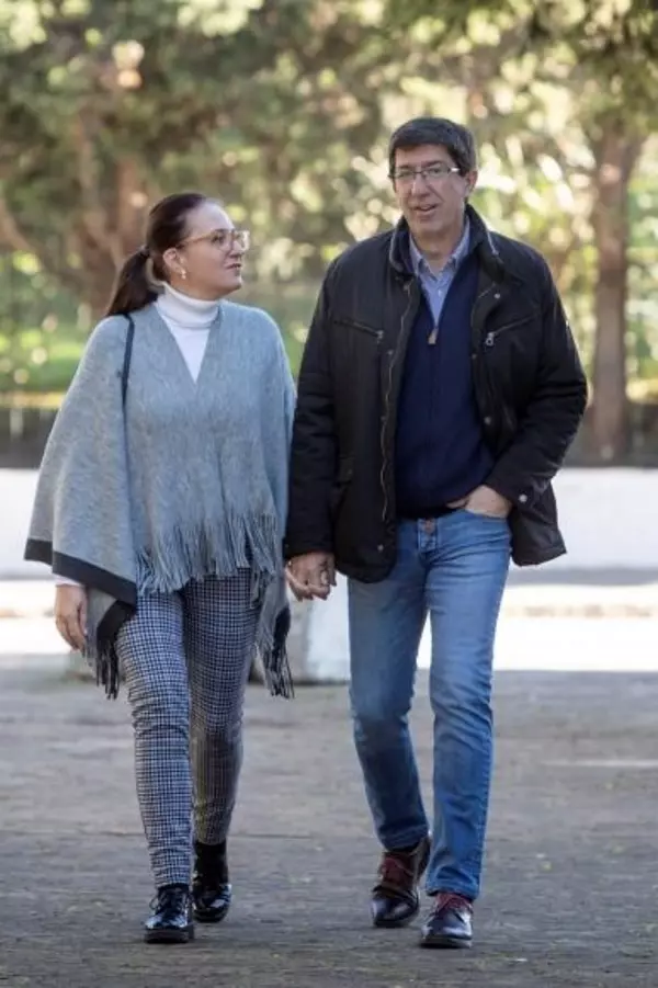 Imagen de archivo de Juan Marín, con la que era su mujer Mercedes Ulric