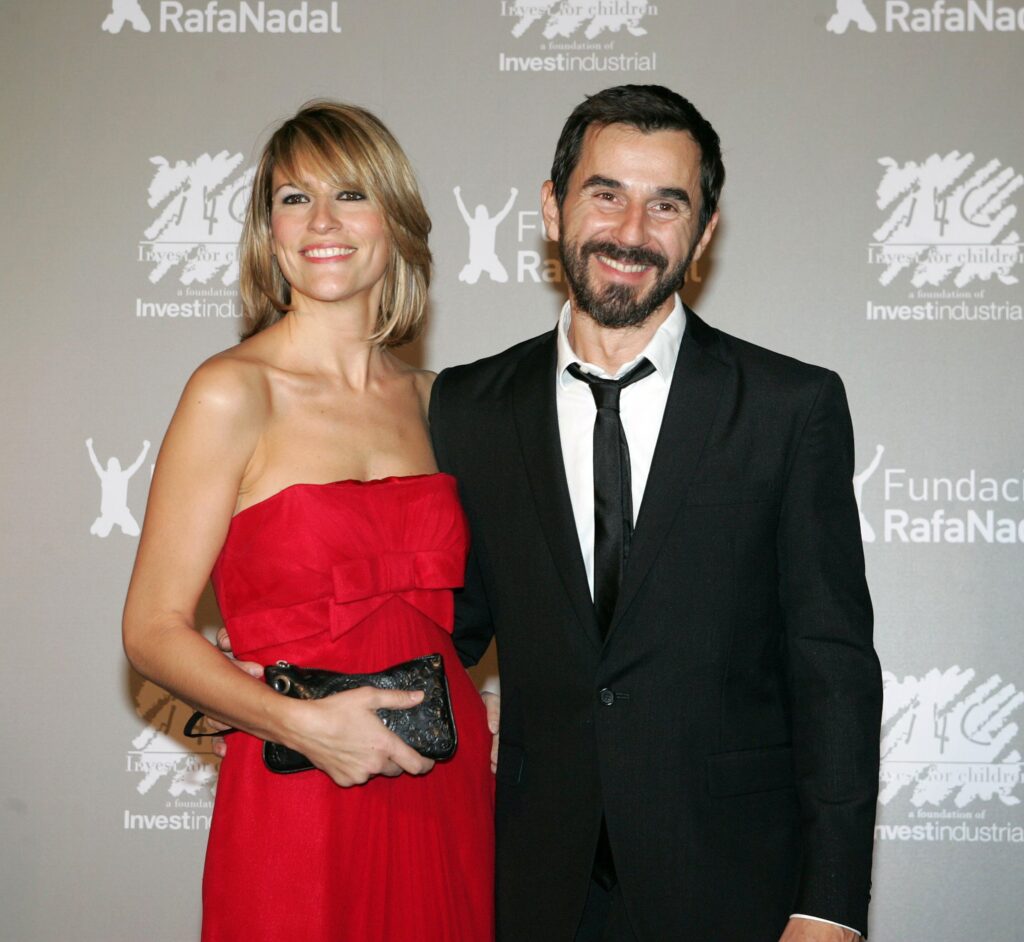 Santi Millán y su mujer Rosa Olucha, en 2011