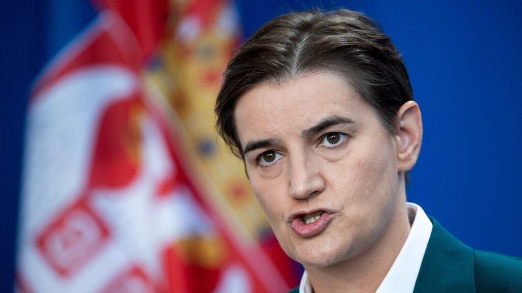 Ana Brnabic, primera ministra de Serbia, se pronuncia sobre la guerra en Ucrania y la visita de Lavrov