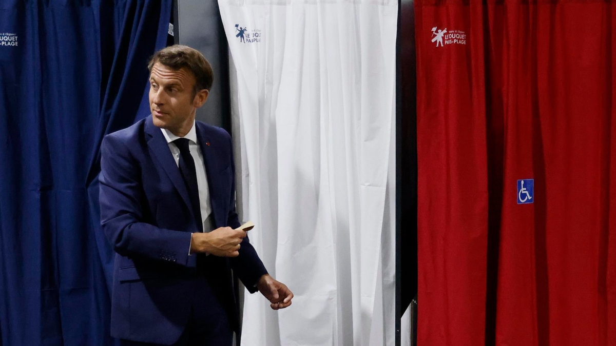 Melenchon Macron Francia