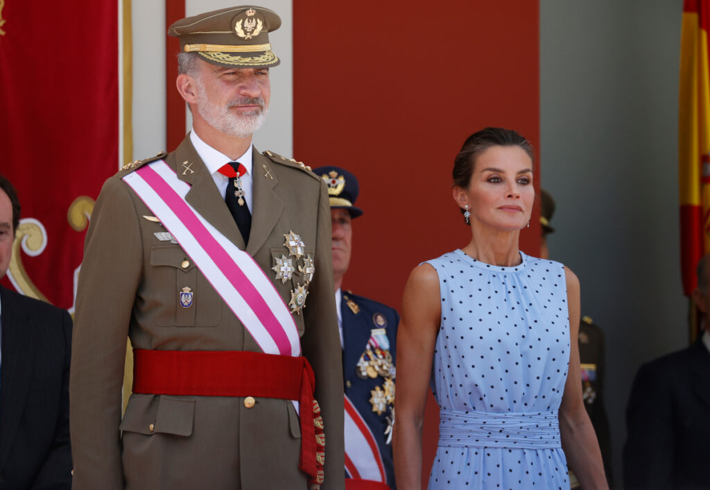 la reina Letizia y el rey Felipe