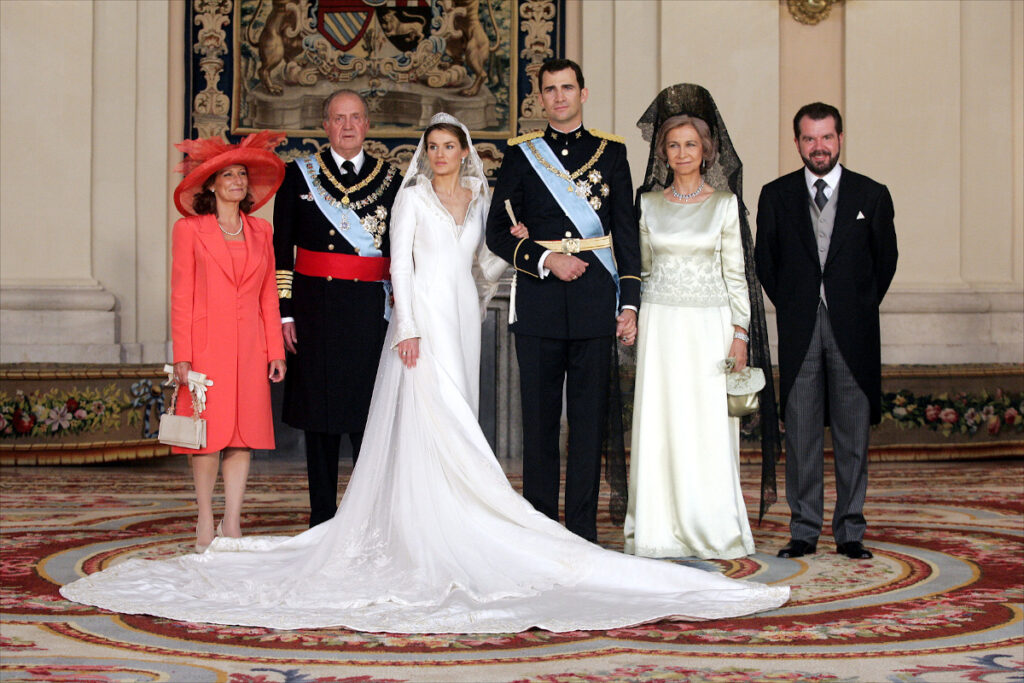 reyes Felipe y Letizia boda