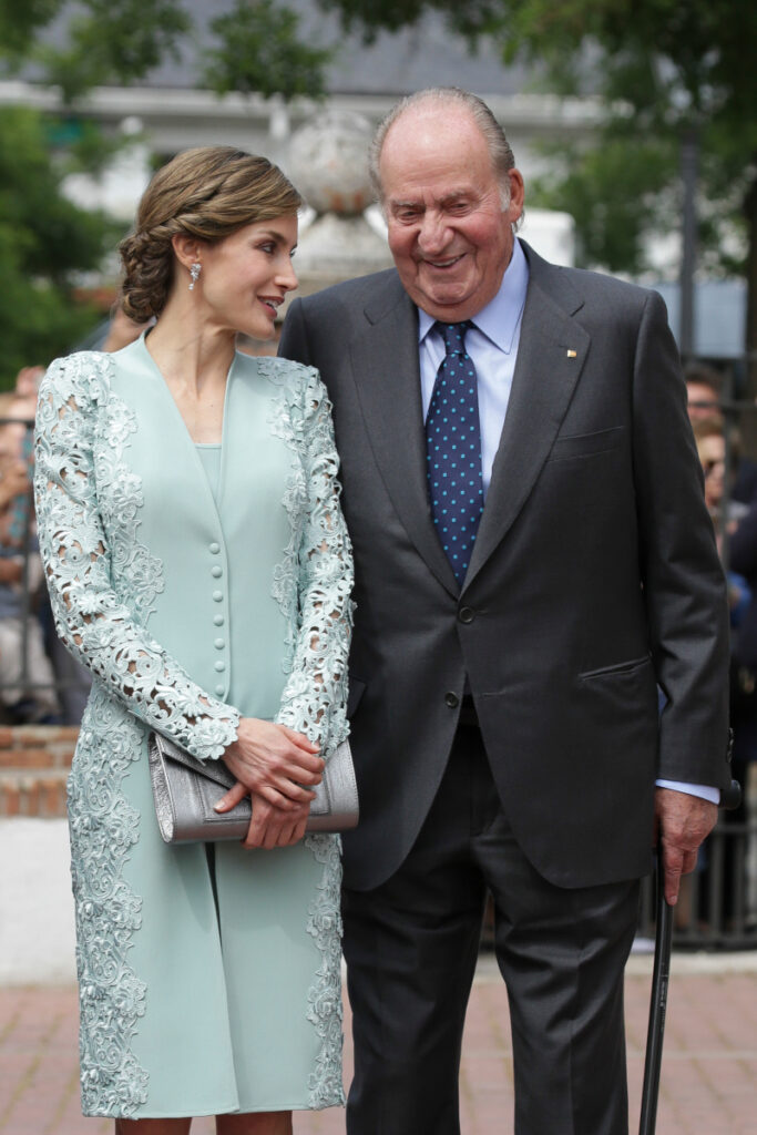 reina Letizia y rey Juan Carlos
