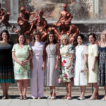 Así ha sido la visita de la reina Letizia y las primeras damas y caballeros de la OTAN a La Granja