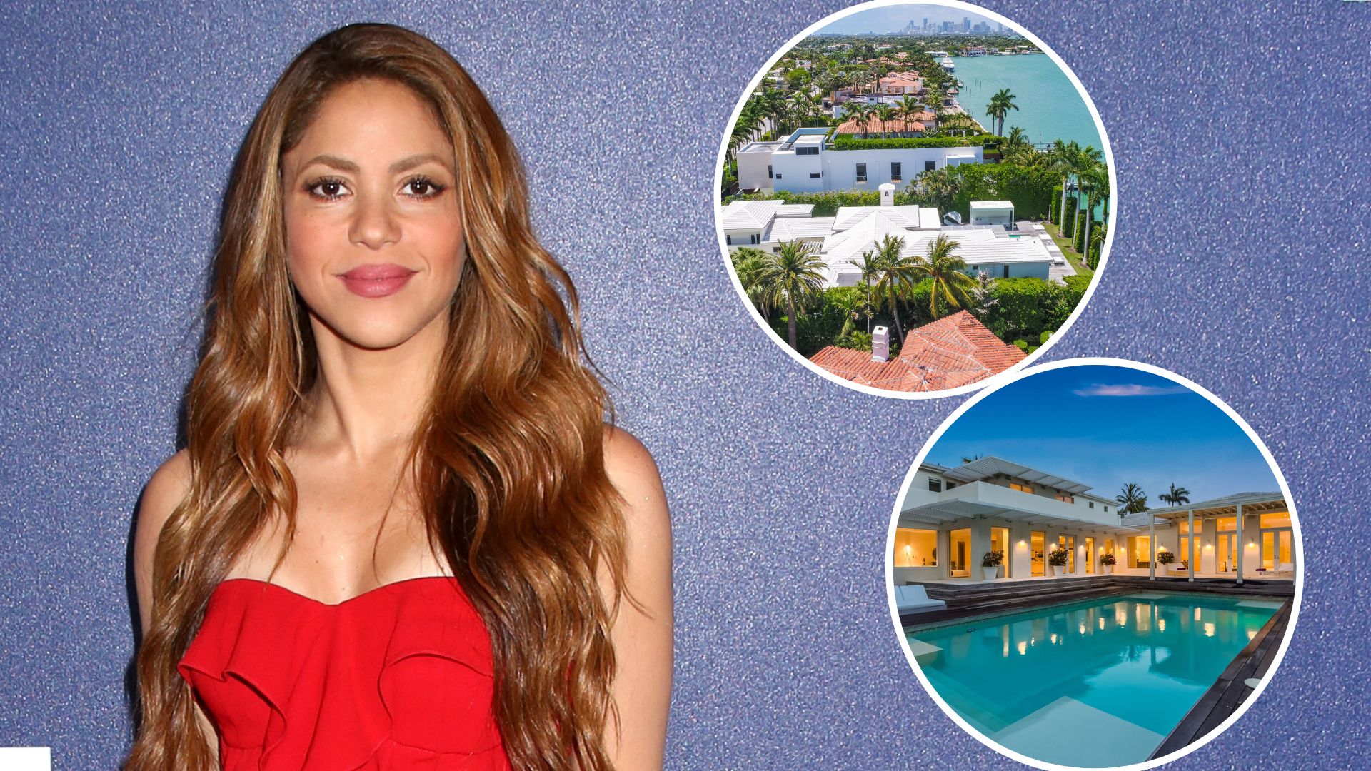 Así es la espectacular mansión de Miami donde Shakira quiere instalarse tras su separación de Piqué