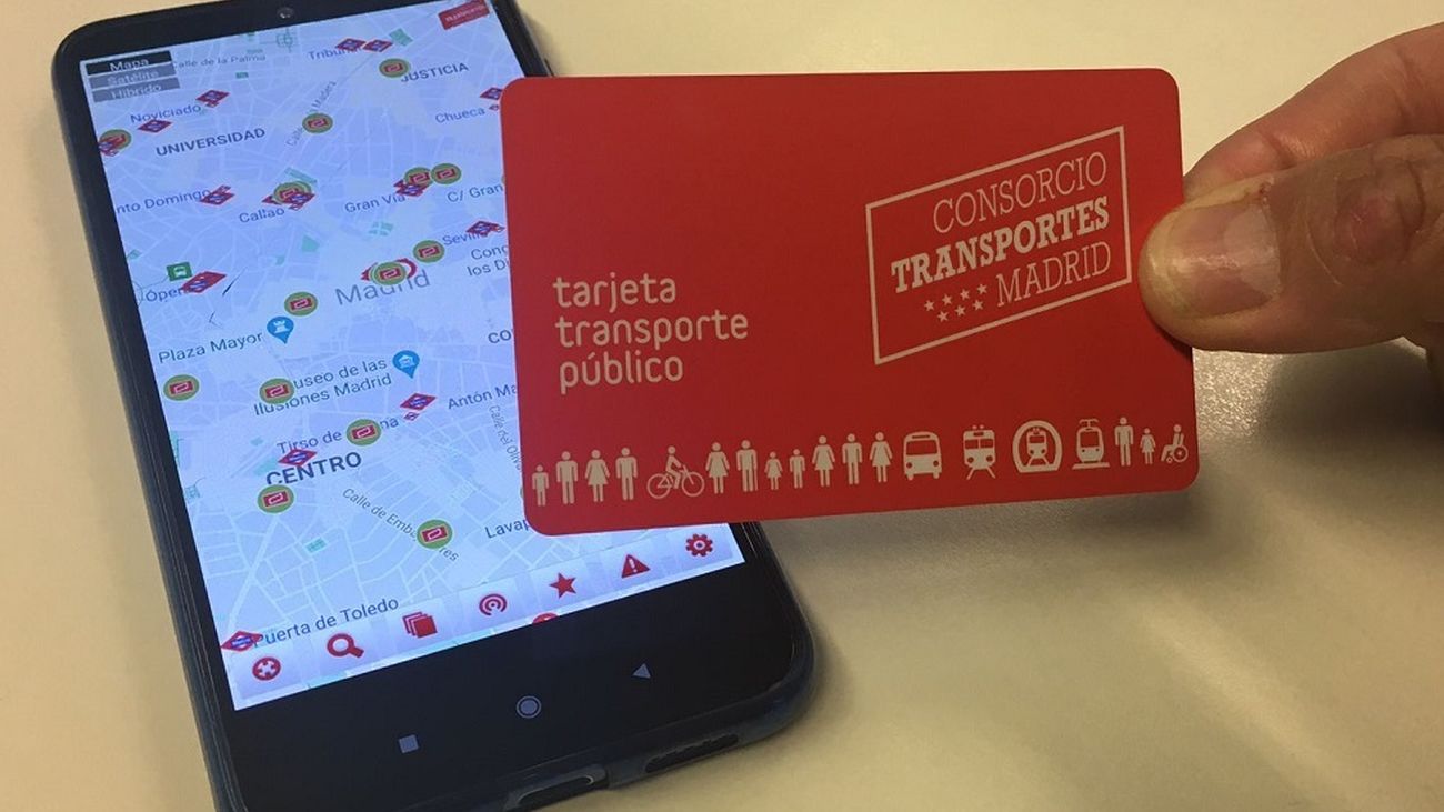 El Metro de Madrid lanza una app para cargar la tarjeta de transporte