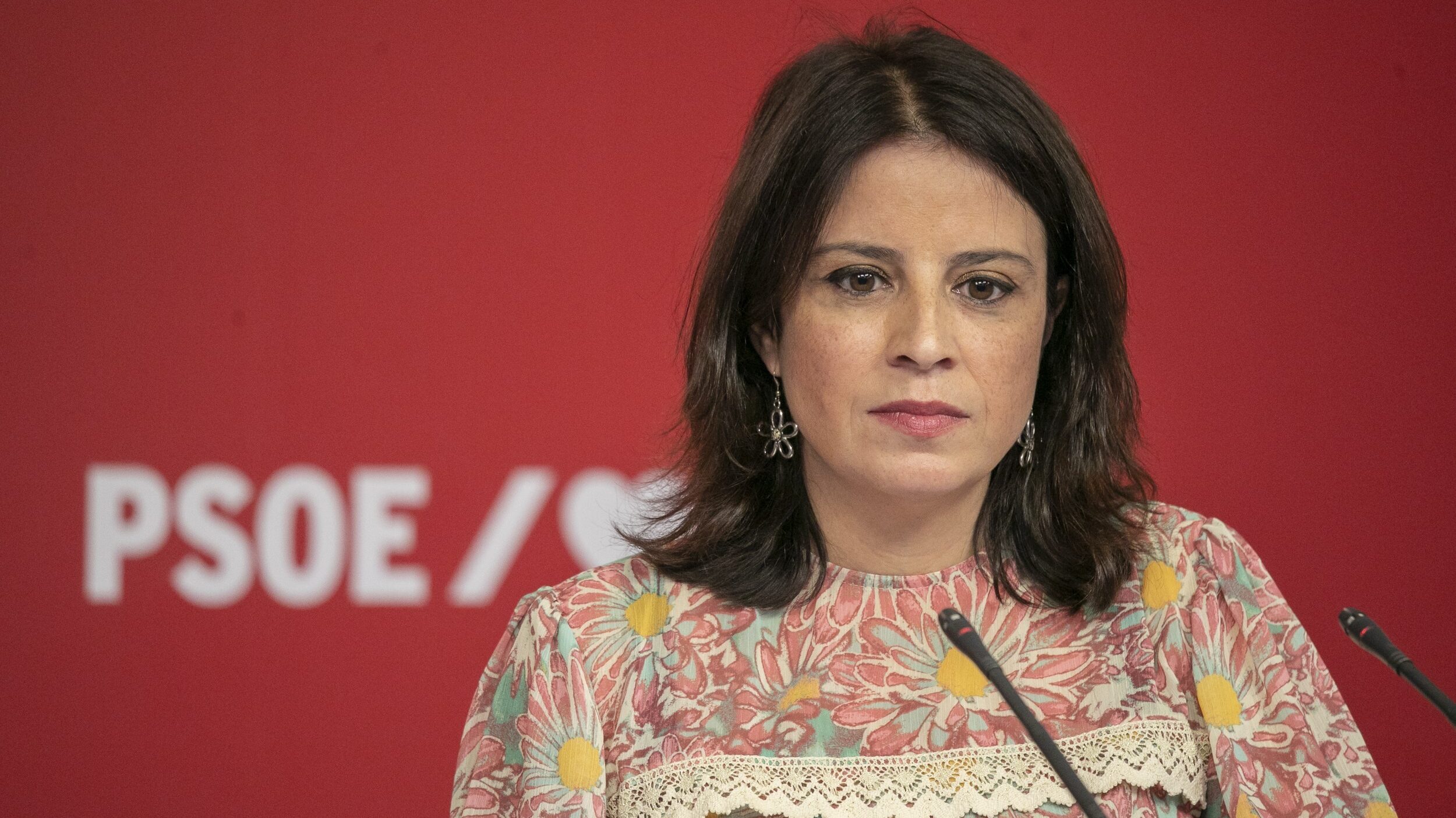 La exvicesecretaria del PSOE, Adriana Lastra