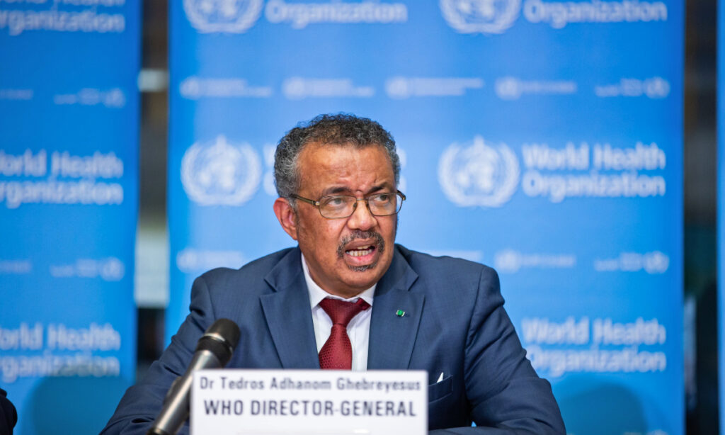 Tedros Adhanom Ghebreyesus, director general de la Organización Mundial de la Salud (OMS).