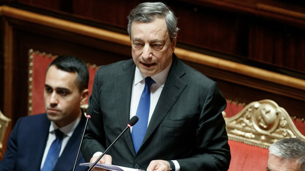Draghi pierde la mayoría parlamentaria para gobernar