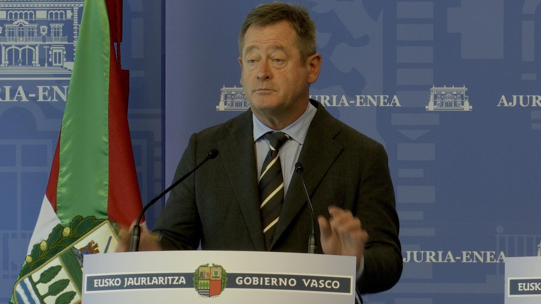 El portavoz del Gobierno Vasco, Bingen Zupiria.