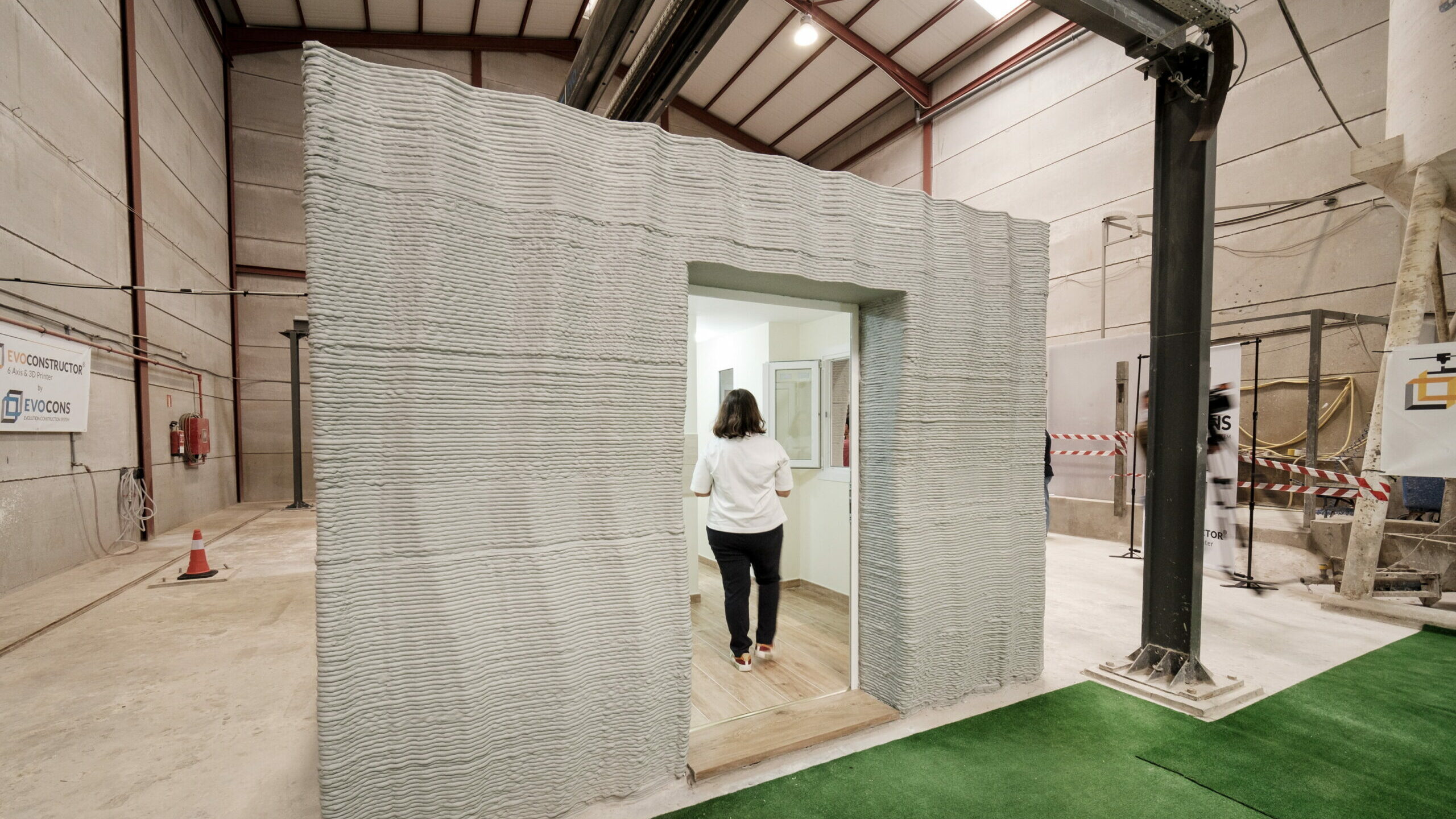 La empresa canaria Evocons construye la primera vivienda diseñada por impresión 3D