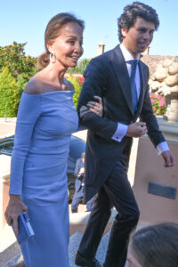 Isabel Preysler, con el novio, su sobrino Álvaro Castillejo