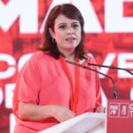 La vicesecretaria general del PSOE, Adriana Lastra, el pasado 3 de julio en Madrid.